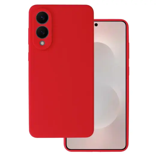 Silicone Lite Case for Samsung Galaxy S25 Edge raspberry