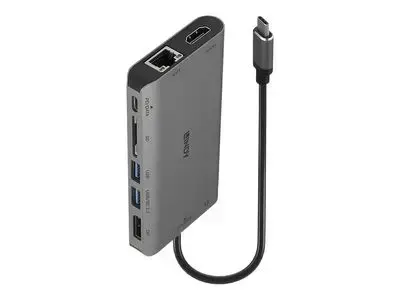 LINDY USB 3.2 Type C Laptop Mini Dock - docking station - USB-C 3.2 - HDMI, DP - 1GbE