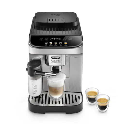 DeLonghi Coffeemachine Magnifica Evo ECAM 290 61 SB Delonghi61 Delonghi 61 black silver (ECAM 290.61.SB)