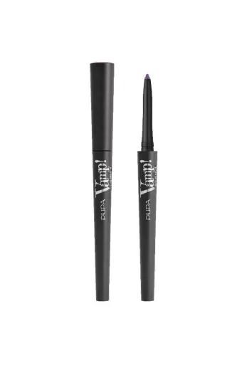 Pupa, Vamp!, Paraben-Free, Waterproof, Kohl Kajal Eyeliner, 104, Irreverent Violet, 0.35 g