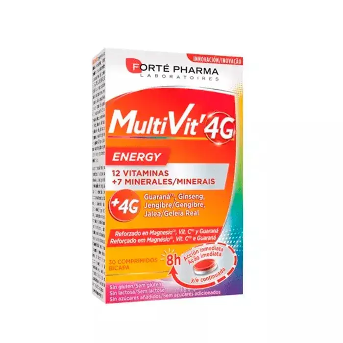FORTÉ PHARMA Forté Pharma Multivit 4G Energy 30 Tablets
