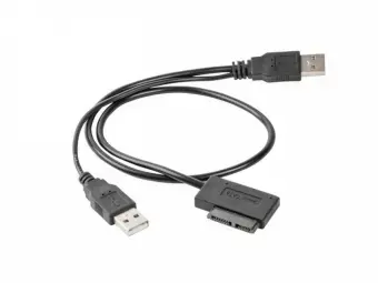 Gembird USB - SATA for Slim SATA SSD, DVD 0.5m