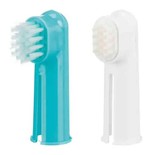Zobu birste - Trixie Toothbrush Set, 6cm, 2 gab