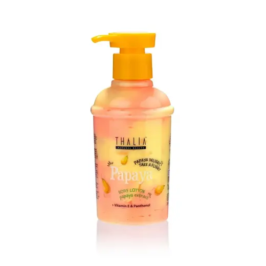 Thalia Natural Beauty, Papaya, Hydrating & Refreshing, Daily, Body Lotion, For Hands & Body, 250 ml