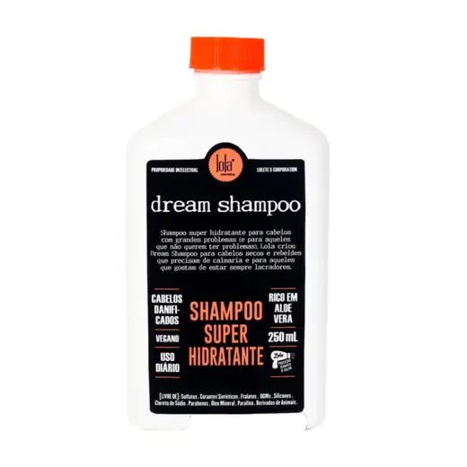 Lola Cosmetics, Dream Cream, Hair Shampoo, For Hydration, 250 ml
