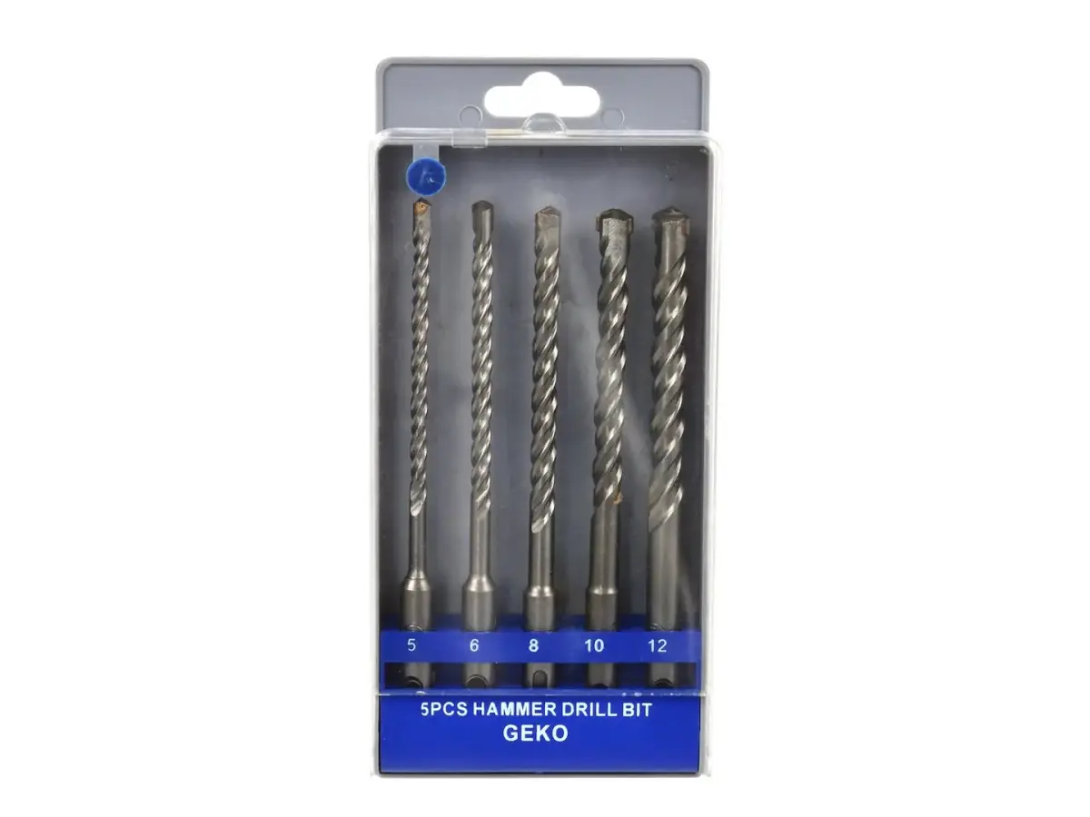 SDS löökpuuriotsakomplekt 5-12mm, 5 tk