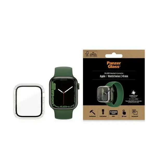 PanzerGlass Full Body Apple Watch 7|8 41mm transparent AB 3658
