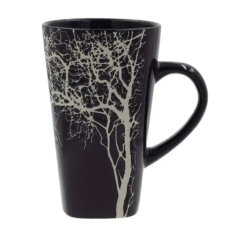 Krūze "Tree" 450ml melna