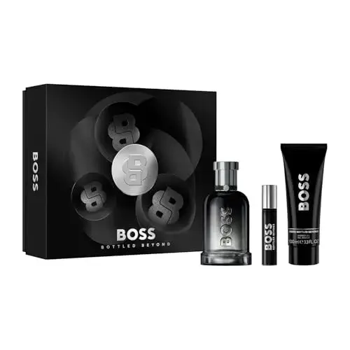 Boss BOSS Bottled Beyond Eau De Parfum and Shower Gel for Men Trio Giftset 100ml - Multi