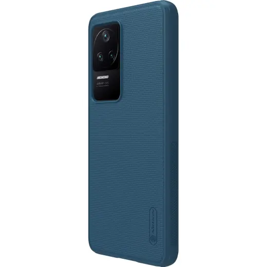 Nillkin Super Frosted PRO Back Cover for Poco F4 5G Blue
