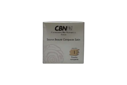 CBN, Source Beaute, Satin Finish, Compact Foundation, 1, 10 g