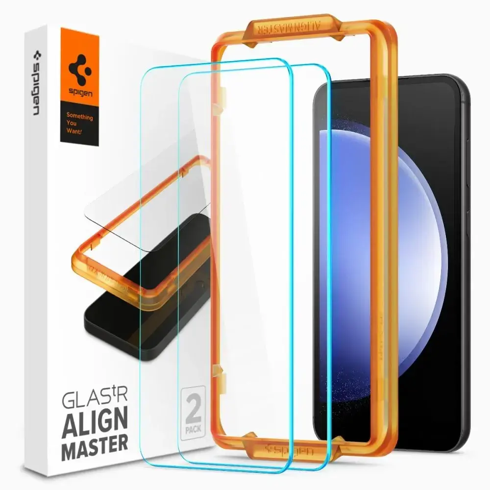 Spigen ALM Glas.tR karastatud klaas telefonile Samsung Galaxy S23 FE, 2 tk.