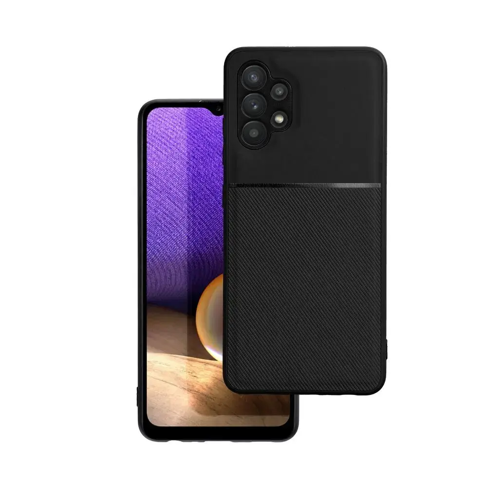 NOBLE maciņš telefonam Samsung Galaxy A32 5G melns