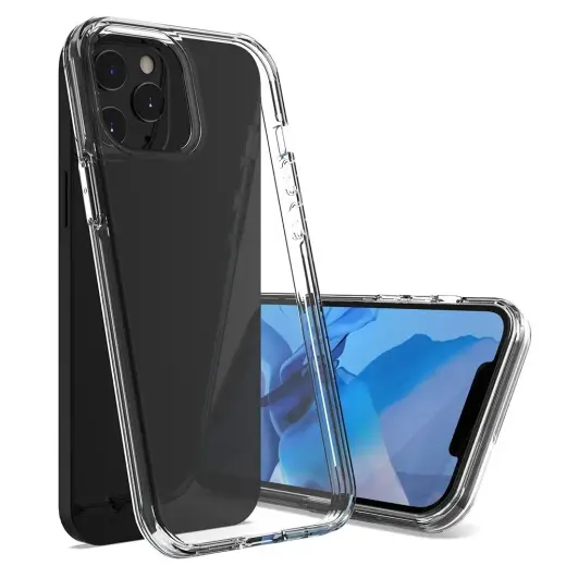 Clear 2 mm phone case for iPhone 13 Pro transparent