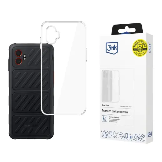 3mk Clear чехол для телефона Samsung Galaxy Xcover 7 Pro (G766) прозрачный