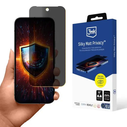 Google Pixel 9A - 3mk Silky Matt Privacy