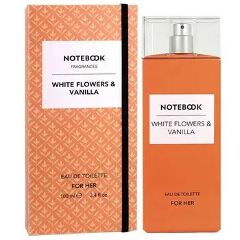 Aquolina Notebook White Flowers & Vanilla EDT 100ml