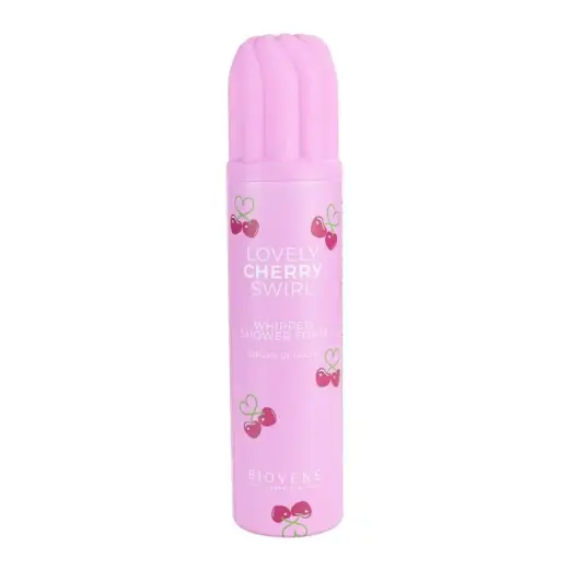 Biovene, Lovely Cherry Swirl, Hydrating, Shower Mousse, 250 ml
