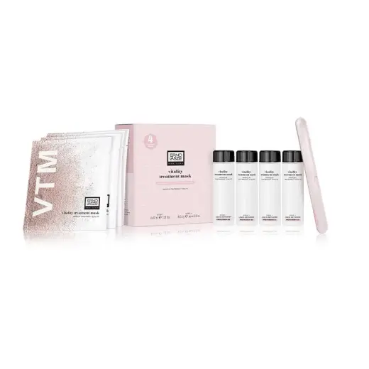 Set Erno Laszlo: Vitality, Lotion-Serum, For Face, 4 pcs, 37 ml + Vtm, Peeling, Powder Mask, For Face, 4 pcs, 5.5 g