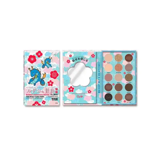 Rude Cosmetics, Rudeko's Adventure Stories, Eyeshadow Palette, 15 Shades