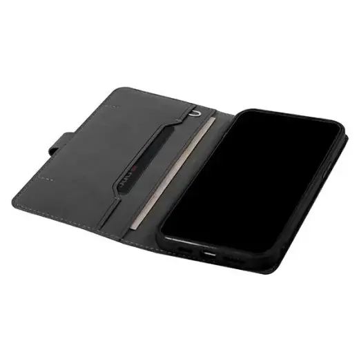 UNIQ etui book Journa iPhone 12 Pro Max 6,7" szary|dark grey Photo