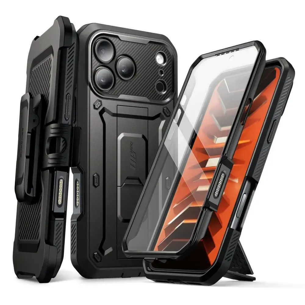 Supcase UNICORN BEETLE PRO IPHONE 17 PRO / 18 PRO BLACK
