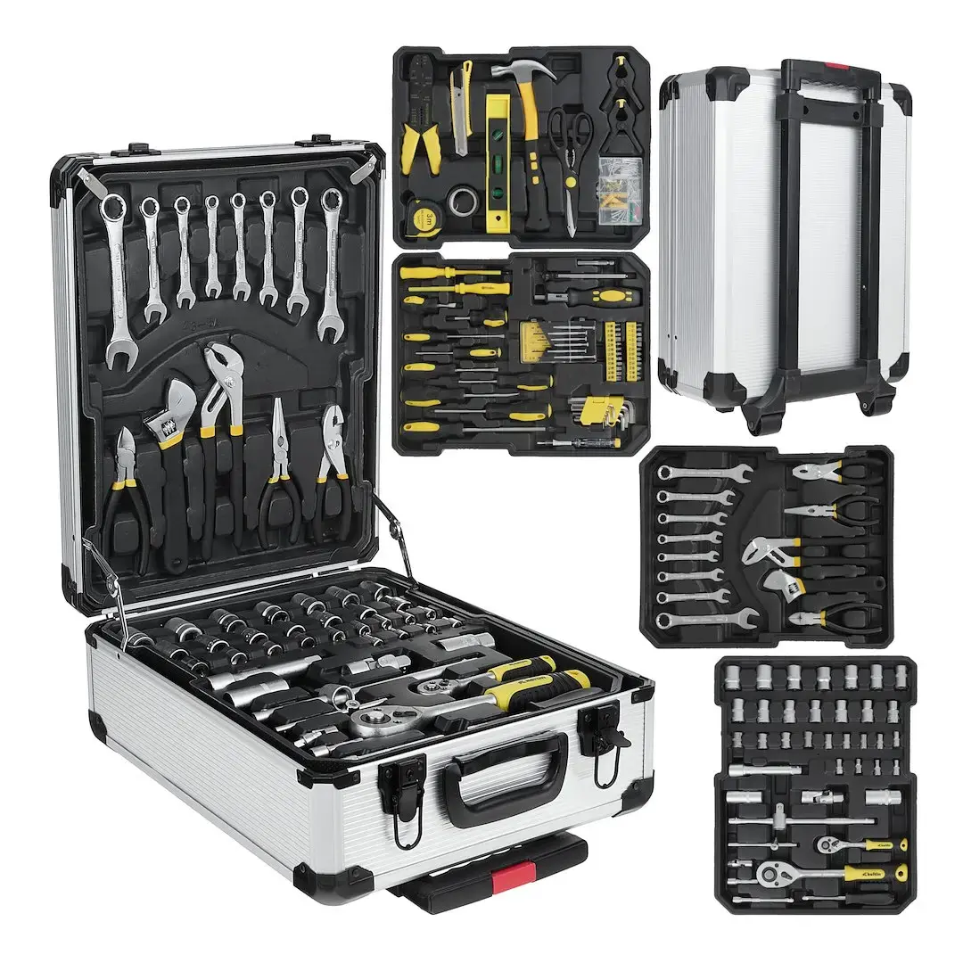Keltin 187-Piece Tool Box Set with Aluminium Case
