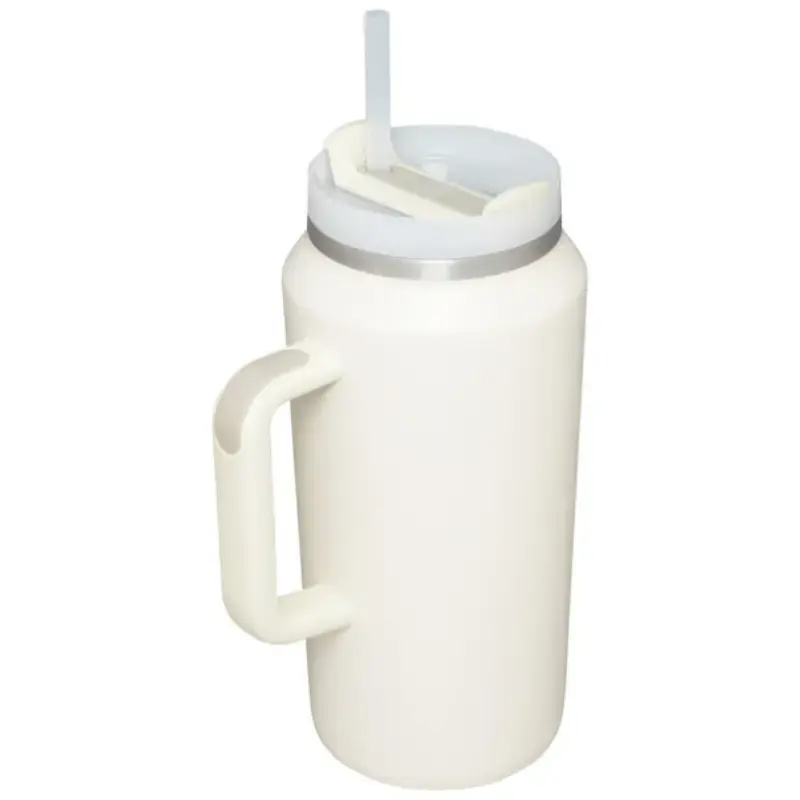 Termopudele ar salmiņu The Quencher H2.0 Tumbler 1,90L krēmkrāsā