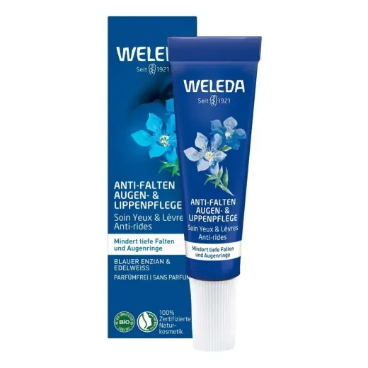 Weleda Blue Gentian & Edelweiss Contouring Lifting Cream for Eye and Lip Contour - 10ml