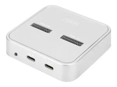 DIGITUS - SSD docking station - M.2 Card (PCIe NVMe & SATA) - USB-C 3.2 (Gen 2)