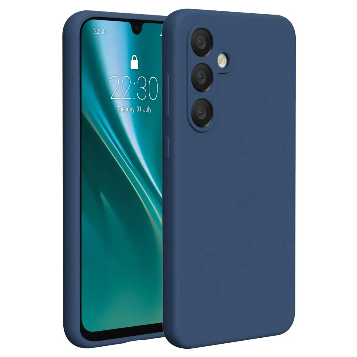 Etteri Silicone phone case for Samsung Galaxy A56 5G dark blue