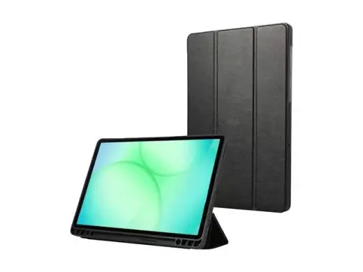 Samsung GP-FBX130A by Mobeen Trifold planšetinio kompiuterio dėklas Galaxy Tab A11 juodas