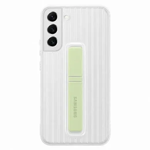 Samsung EF-RS906CWE Protective Standing Cover maciņš telefonam Samsung Galaxy S22+ balts