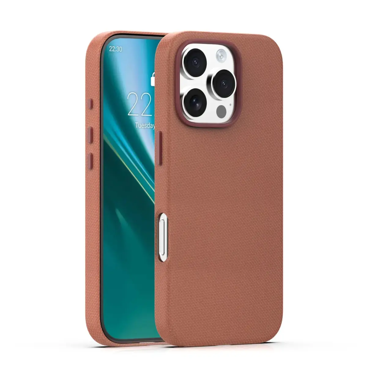 Etteri Elegant Mag maciņš ar MagSafe atbalstu telefonam iPhone 16 Pro brūns