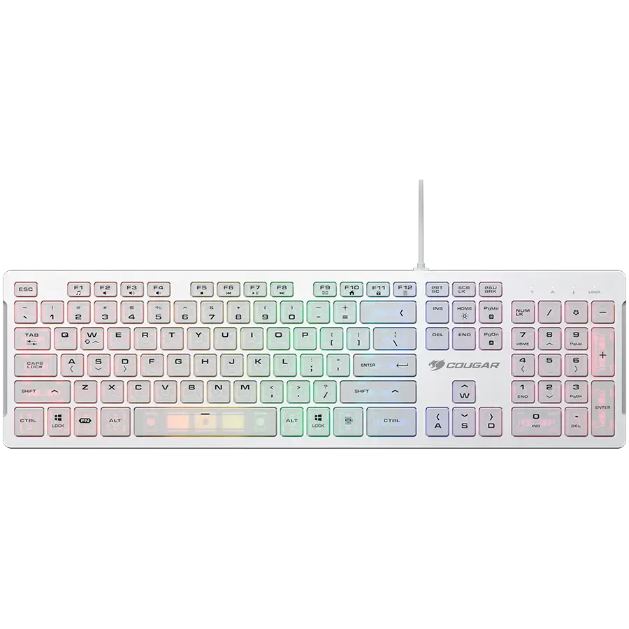 COUGAR VANTAR S Gaming Keyboard, White