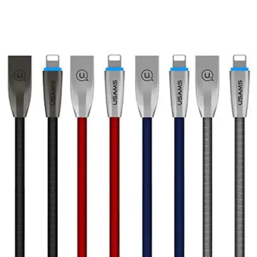 USAMS U-Light data transfer and charging cable | USB-A to Lightning | 10W | 1.2m | blue
