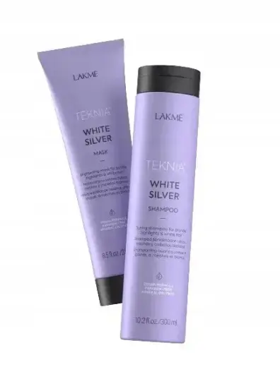 Lakmé Teknia White Silver Pack 300 Ml + 250 Ml