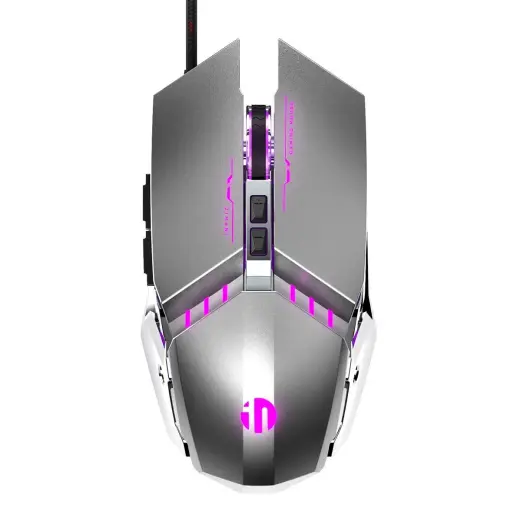 Inphic PW2 gaming mouse | LED | 4800 DPI | USB | silver