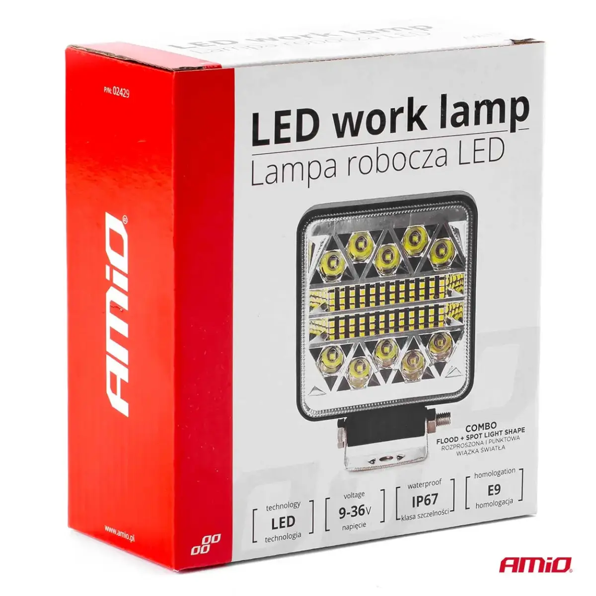 Working lamp AWL15 26LED COMBO 9-36V