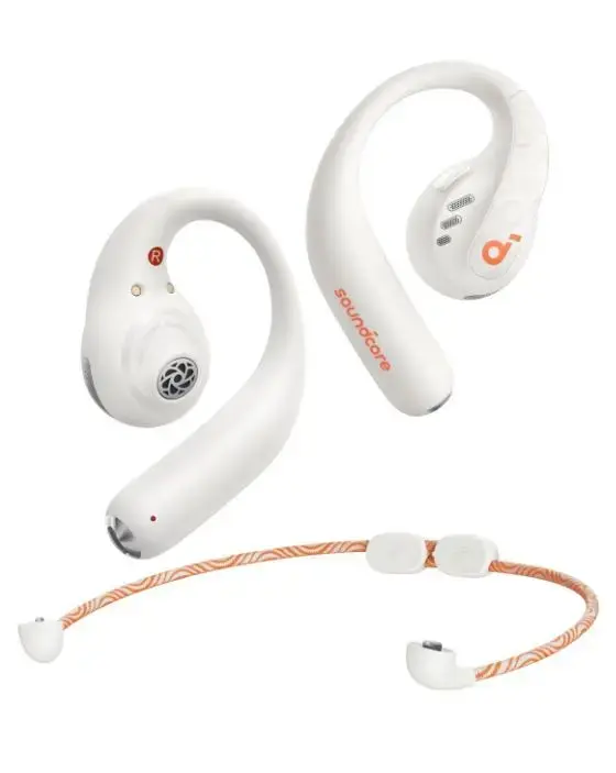 On-Ear Headphones Soundcore AeroFit Pro white