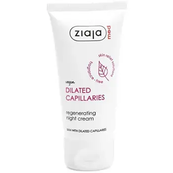 Ziaja Dilated Capillaries Regenerating Night Cream - Noční krém 50ml