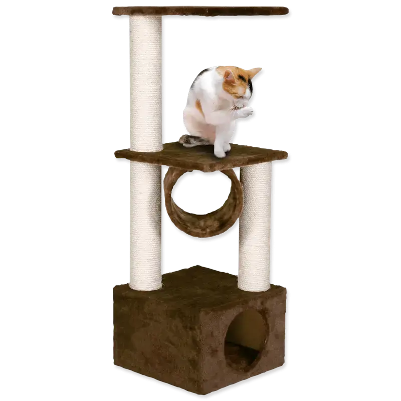 Mājiņa kaķiem - Placek Cat Scratching Tree Tamara 36*36*109 cm