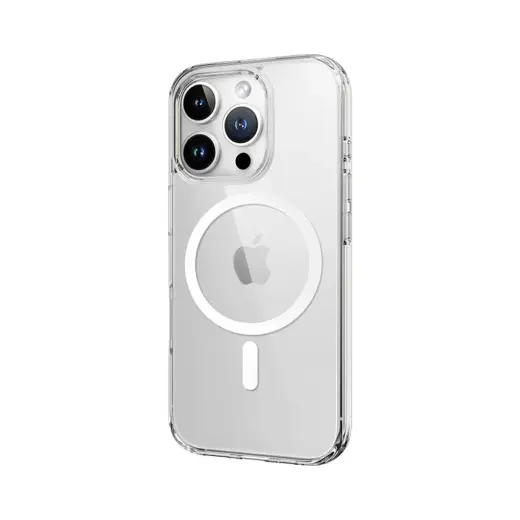 Rock Crystal Series telefono dėklas iPhone 16 Plus skaidrus