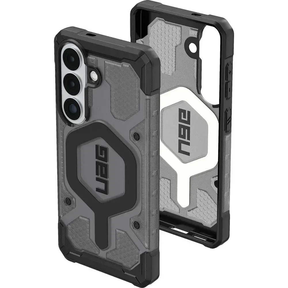 UAG Urban Armor Gear Pathfinder Clear Magnet maciņš telefonam Samsung Galaxy S26 (S942) pelēks melns