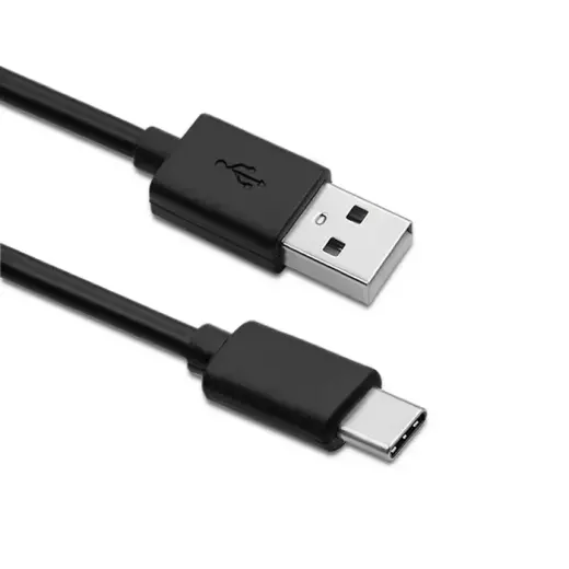 Qoltec datu pārraides un uzlādes vads | USB-C uz USB-A | 1m
