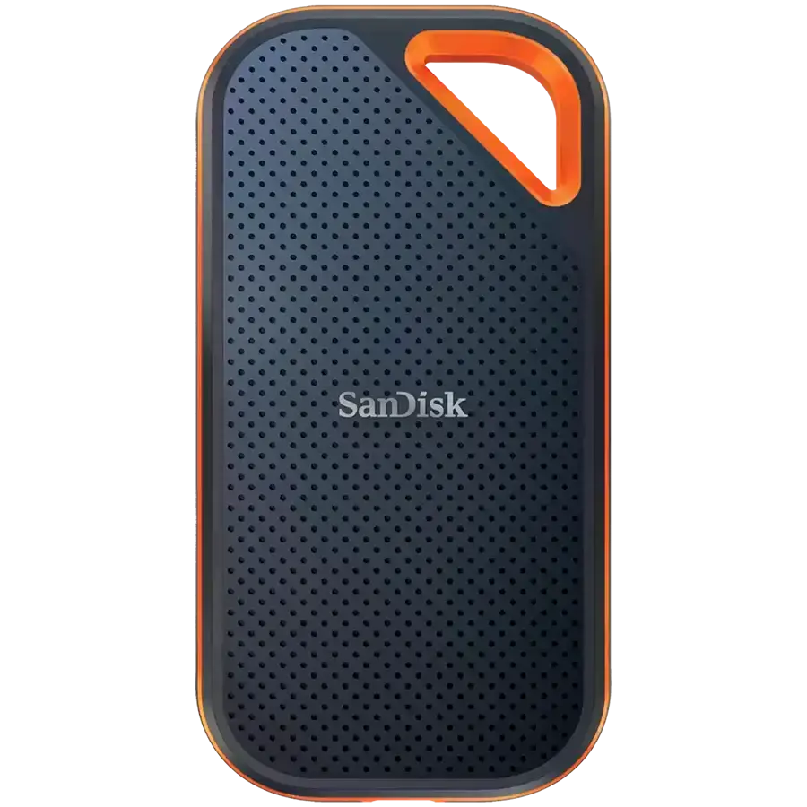 External SSD Sandisk Extreme PRO 4TB USB-C Read 2000MB/s Write 2000MB/s Black