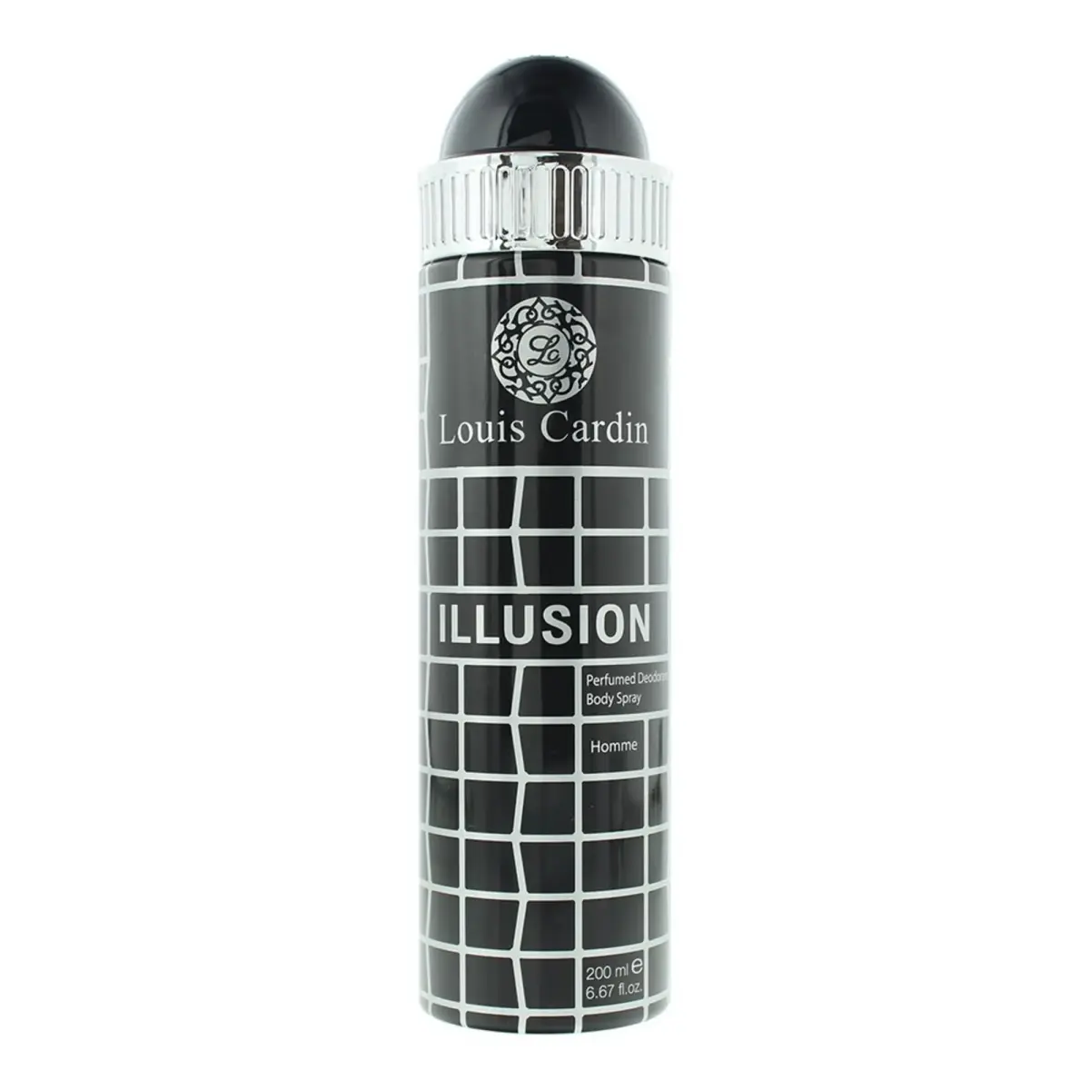 Louis Cardin, Illusion, Deodorant Spray, For Men, 200 ml