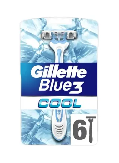 GILLETTE Blue 3 Cool DIsposable Razors 3 Pack