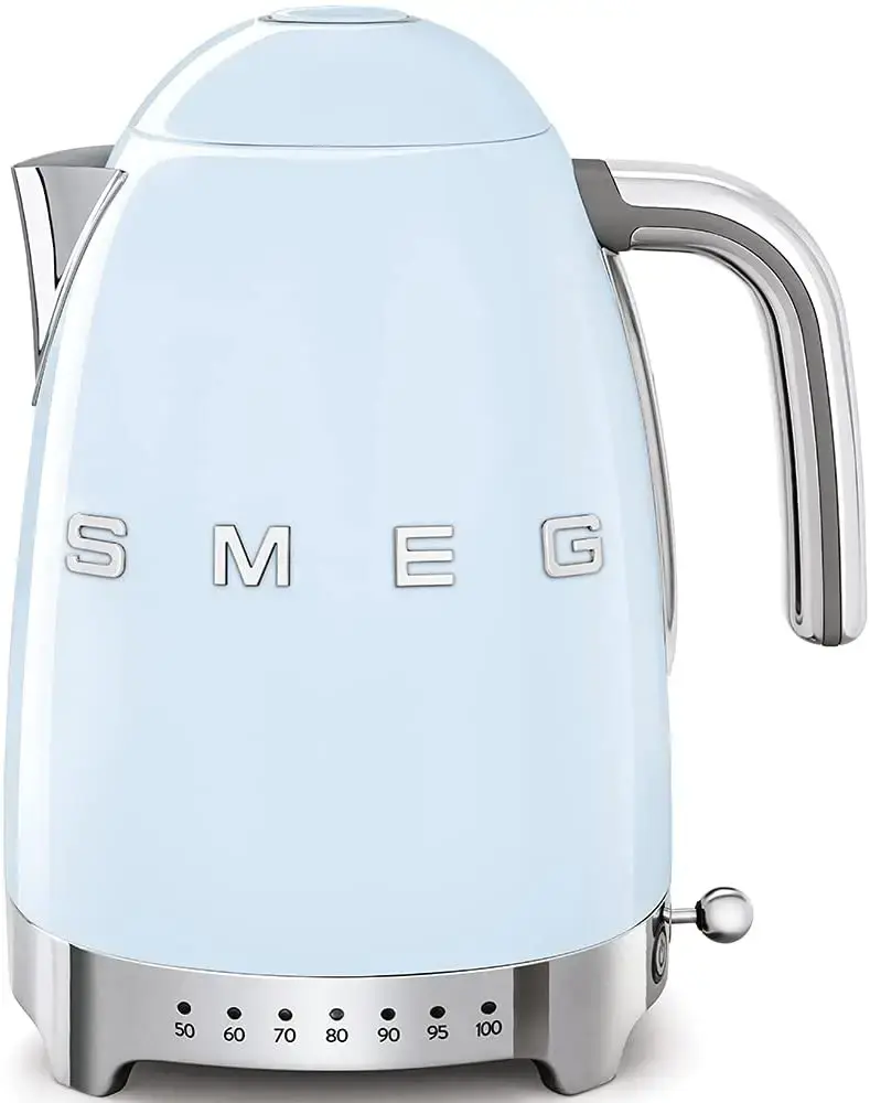 Smeg kettle KLF04PBEU 1.7 L pastel blue - 2 400 watts  temperature control