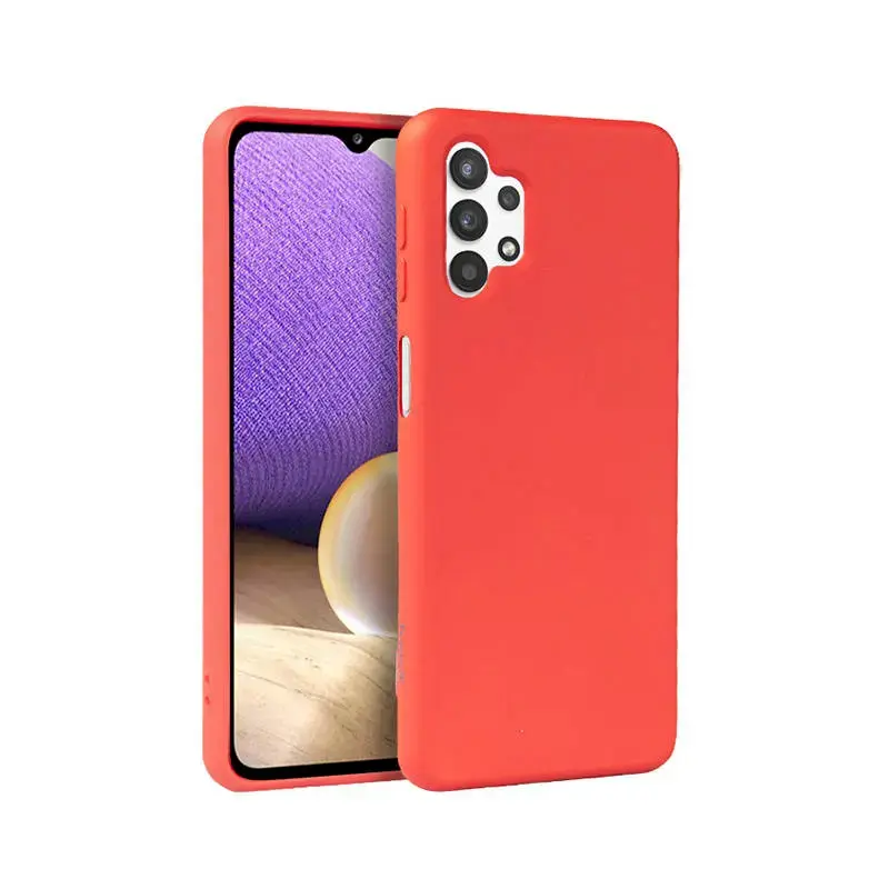 Fusion elegance fibre izturīgs silikona aizsargapvalks Samsung A135 | A137 Galaxy A13 sarkans